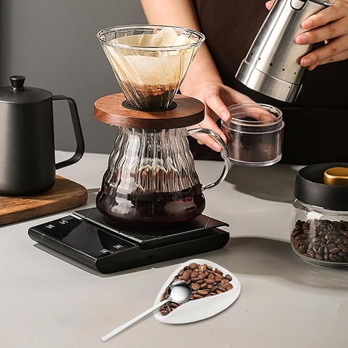 Practical Coffee Dispensers Spray Bottle Container Weighing Tray Metal Spoon - Image 9