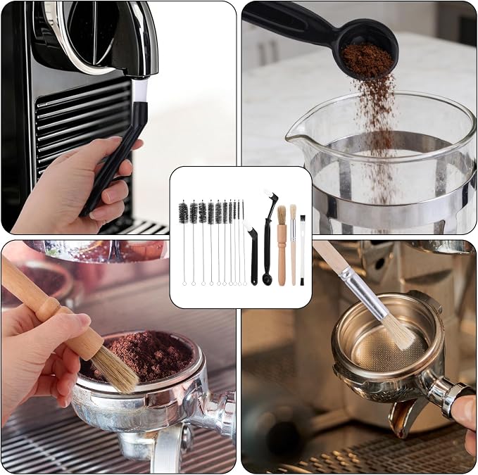 15pcs Coffee Machine Cleaning Brush Kit, Espresso Machine Cleaning Tools Set - Image 7