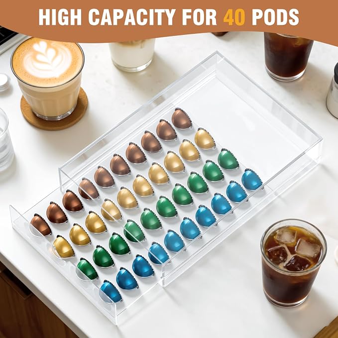 Jumyee Acrylic Coffee Pod Drawer - Image 8