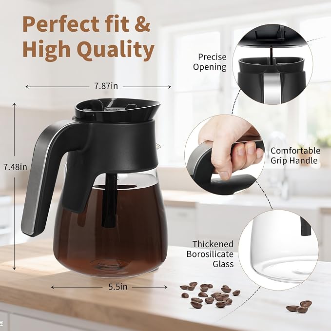 10-Cup Glass Carafe Replacement - Image 5