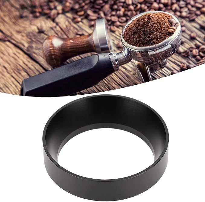 Espresso Dosing Funnel, Aluminum Coffee Powder Dosing Ring Coffees Maker Rings - Image 4
