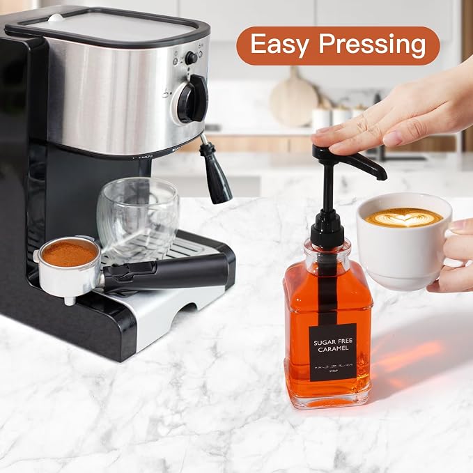 STARSIDE 16 oz Coffee Syrup Dispenser, Syrup Dispenser - Image 4