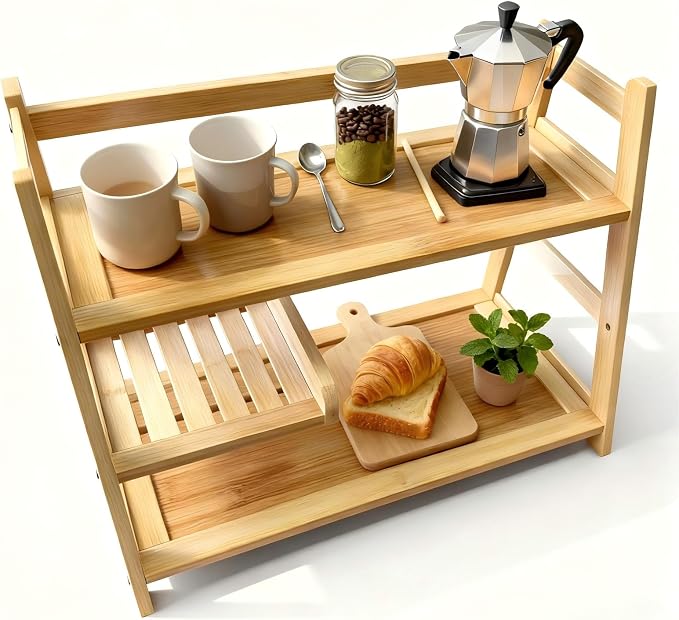 Bamboo Matcha Station Organizer - Image 4