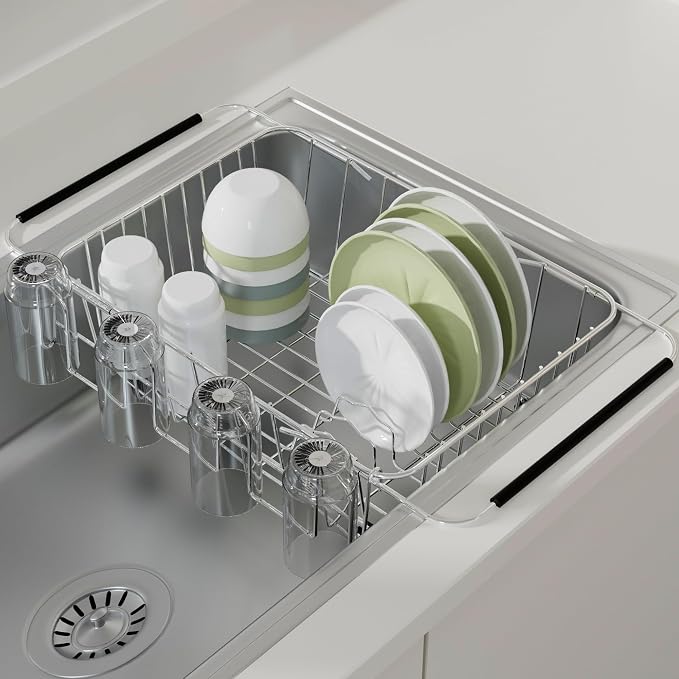 12 Inch Stainless Steel Cup Drying Rack - Image 4