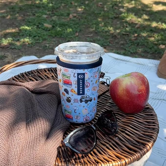 Sok It JavaSok Iced Coffee & Cold Soda Insulated Neoprene Cup Sleeve - Image 8