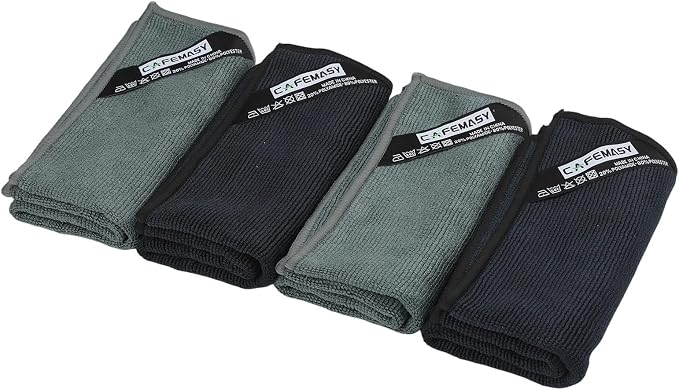 Microfiber Espresso Cleaning Cloth Set, Water Absorbing Towels - Image 9