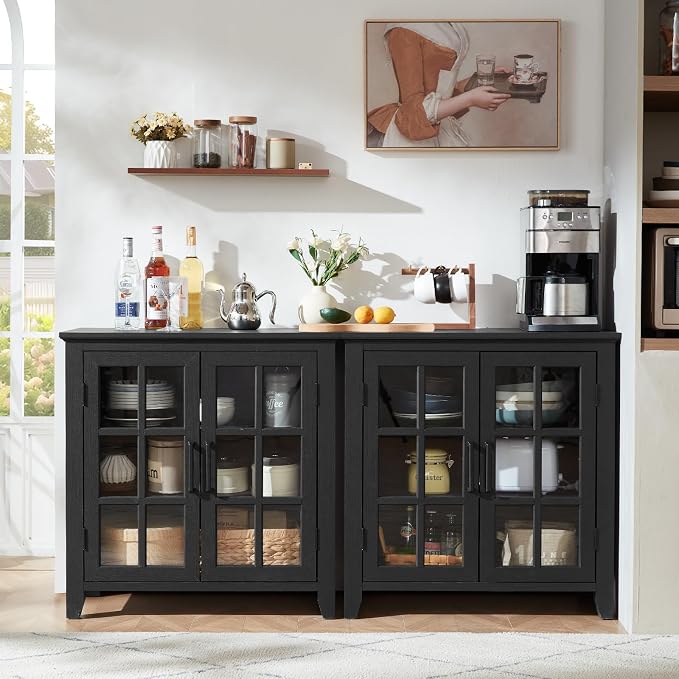 Joaxswe Large Sideboard Buffet Cabinet - Image 7