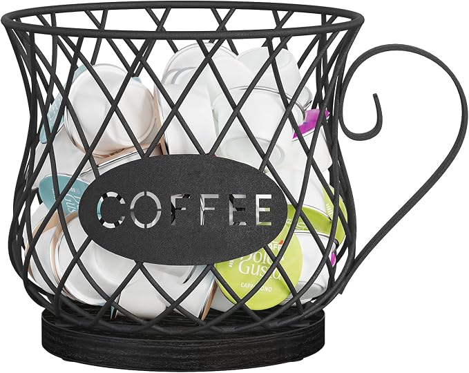 YINMIT K Cup Holder Organizer, Sturdy Coffee Pod Holder Organizer, 35 Kcup by YINMIT