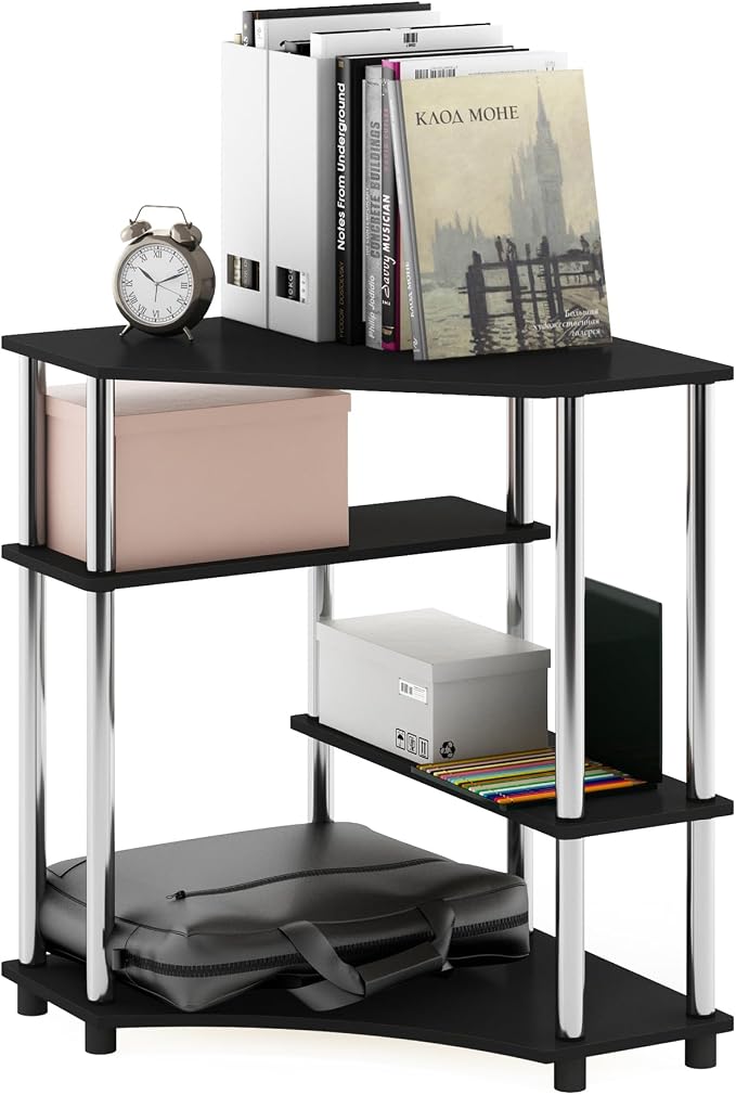 Furinno TURN-N-TUBE Desk, Corner Gaming Desk by Furinno-FitsYourSpaceFitsYourBudget