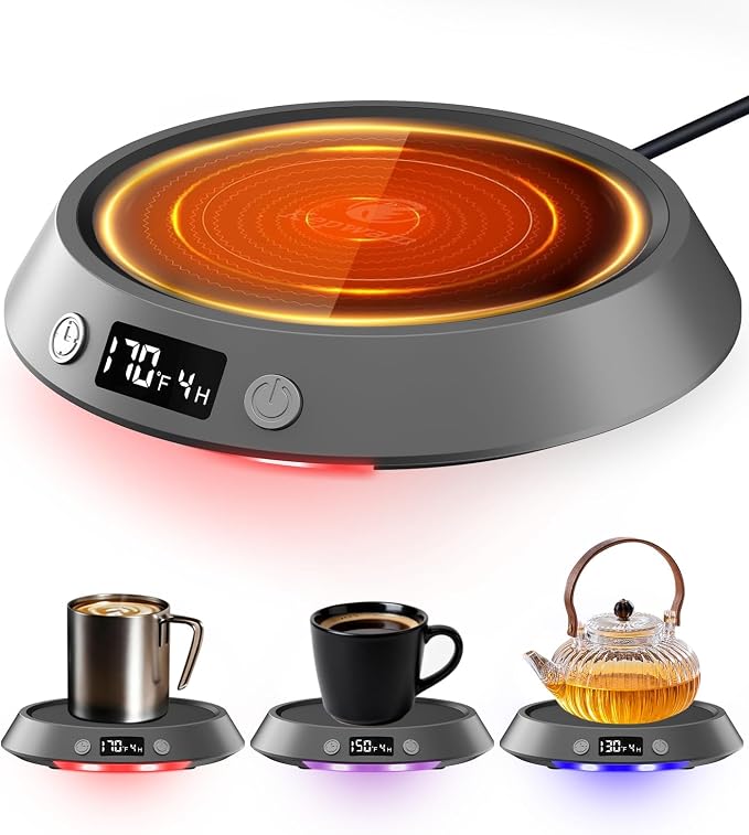 Kepwam Coffee Mug Warmer - 50W Electric Coffee Warmer by Kepwam
