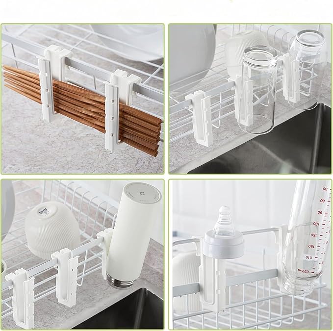 Drying Hook for Dish Racks, Kitchen Cup Holder Snap Hook for Drying Cup - Image 2