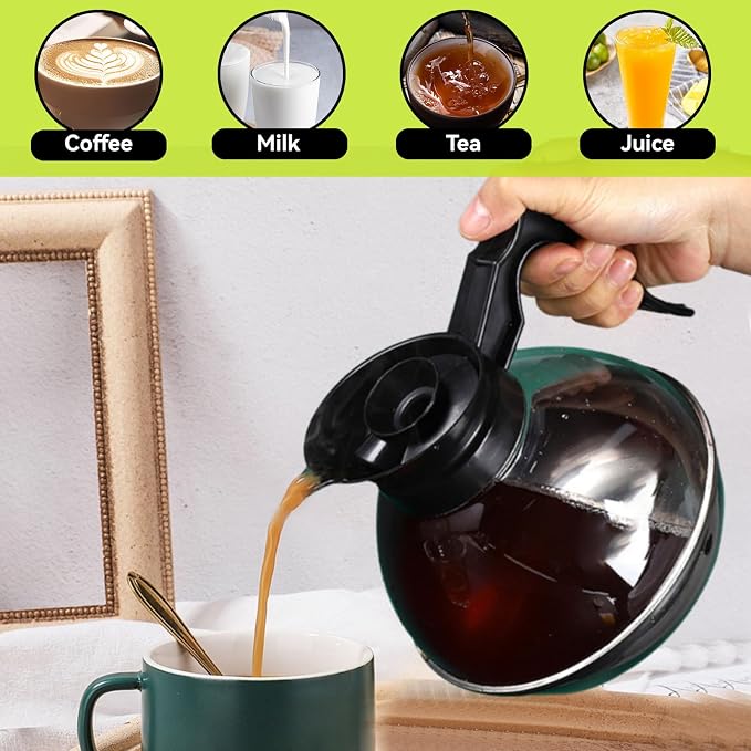 1.2QT Universal Coffee Pot, Coffee Decanter Pot Commercial Coffee Maker Pot - Image 8
