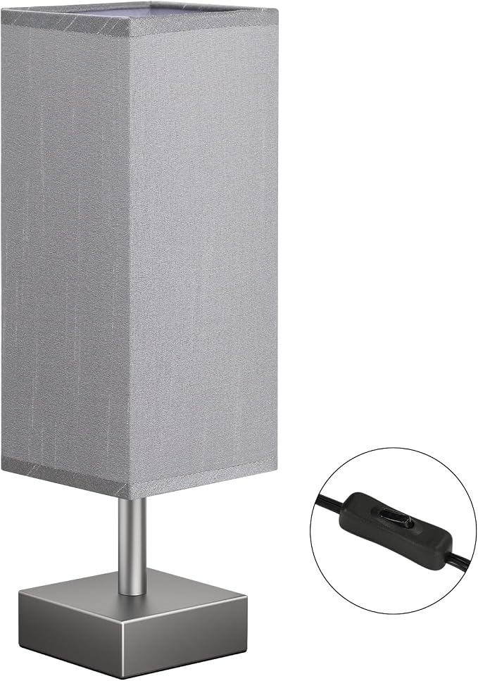 aooshine Grey Table Lamp - Image 2