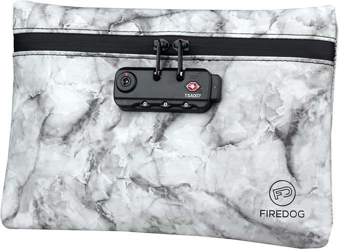FIREDOG Smell Proof Bag with Combination Lock by FIREDOG