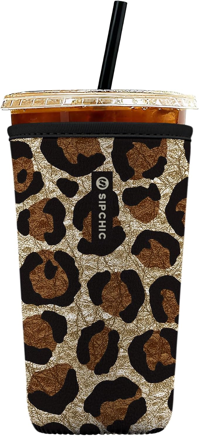 Iced Coffee Sleeve – Neoprene Reusable Cup Sleeves by Unknown
