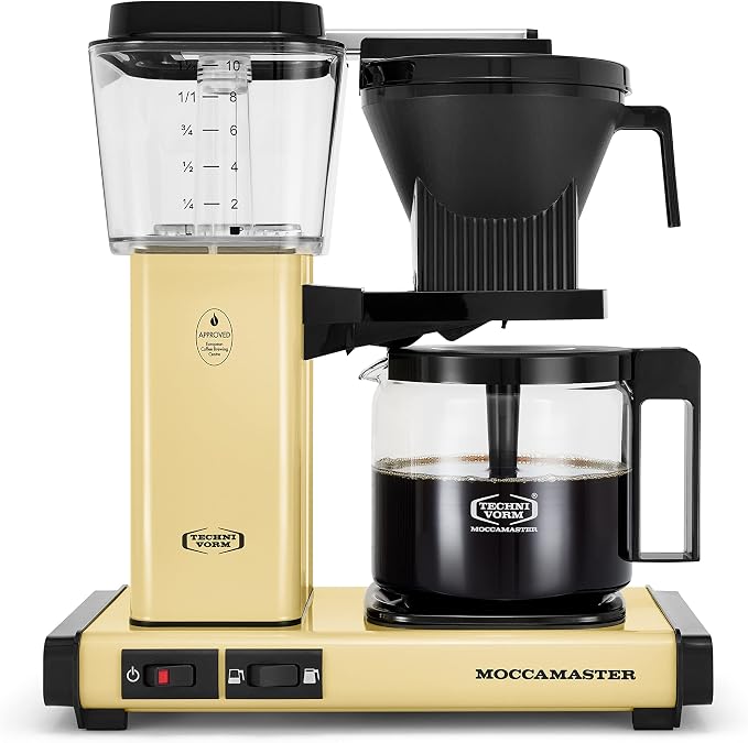 Technivorm Moccamaster 53927 KBGV 10-Cup Coffee Maker Butter Yellow, 40 Ounce by Unknown