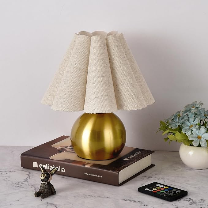 Ziqqeelam Rechargeable Cordless Small Table Lamp, Battery Operated Remote - Image 6
