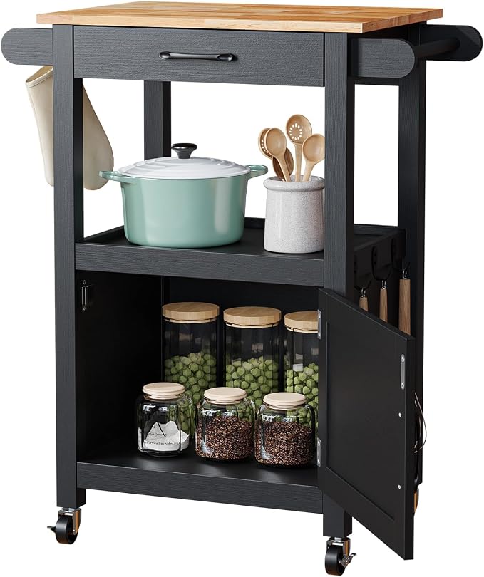 VINGLI Rolling Kitchen Cart - Image 8