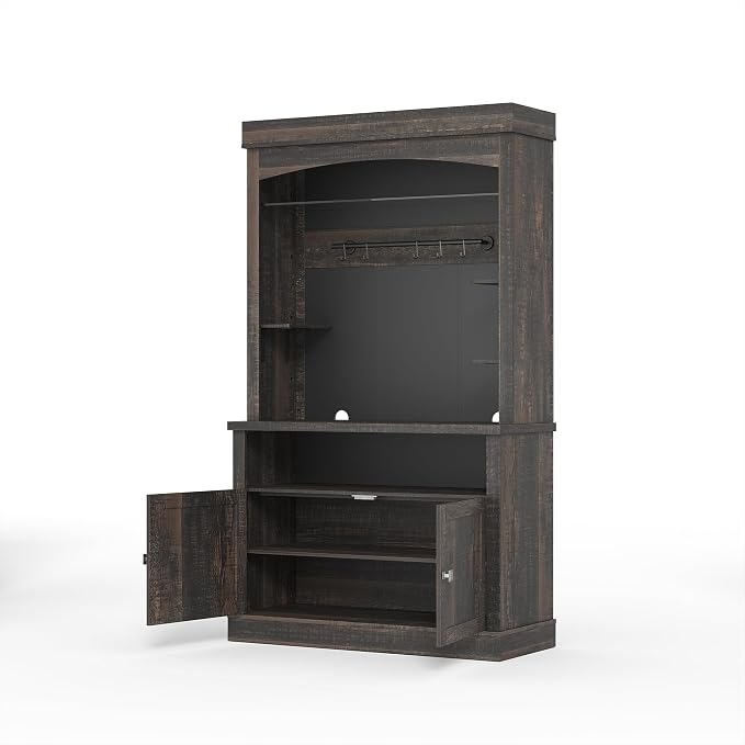 CABIHOME Farmhouse Coffee Bar Cabinet - Image 9