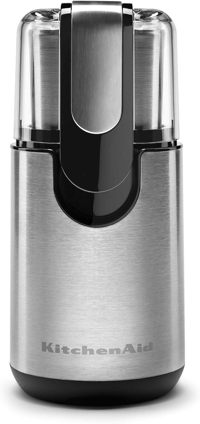 KitchenAid BCG111OB Blade Coffee Grinder, 4 oz, Onyx Black by Unknown