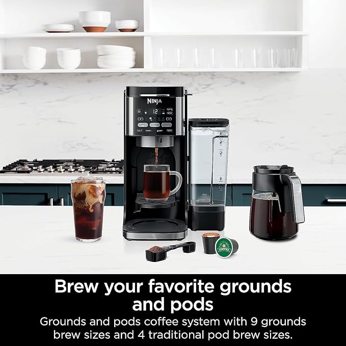 Ninja Drip Coffee Maker | DualBrew Pro Hot & Iced Coffee | Compatible - Image 2