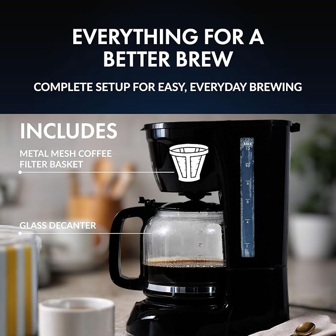 Newhouse Electric Coffee Machine NHCM-001-12, 12-Cup Coffee Maker - Image 4