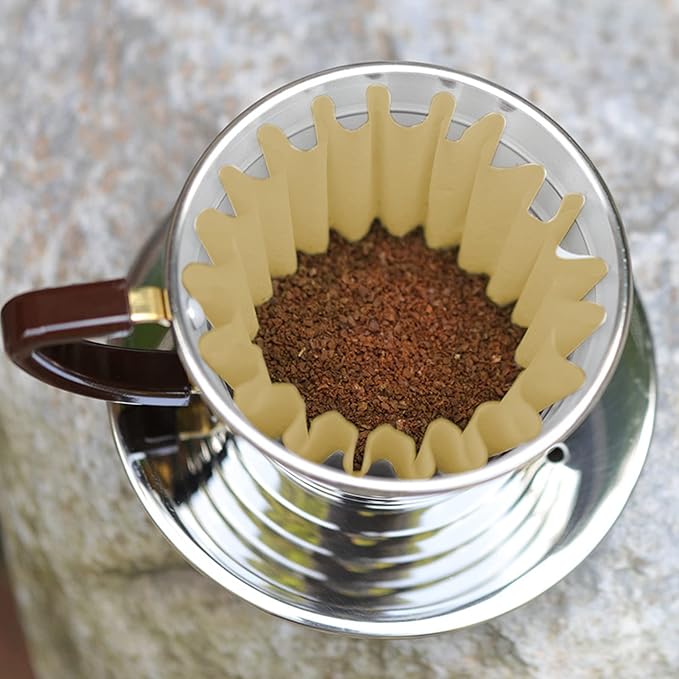 100 Pack 1-4 Cup Coffee Filters, Disposable Basket Coffee Filter - Image 4
