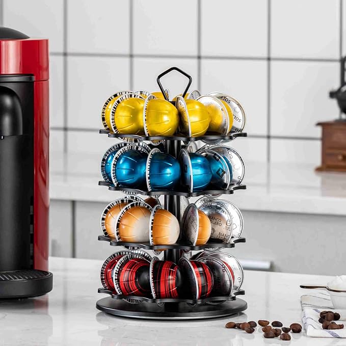FlagShip 4 Tier Coffee Pod Holder Carousel - Image 8
