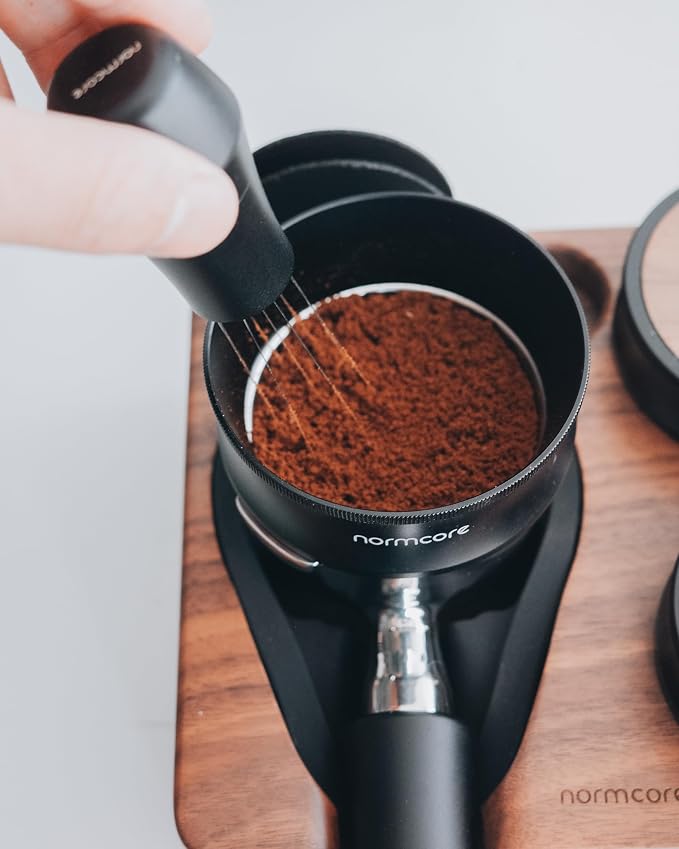 Normcore 58mm Magnetic Dosing Funnel V2, Espresso Coffee Dosing Ring, 28mm - Image 4