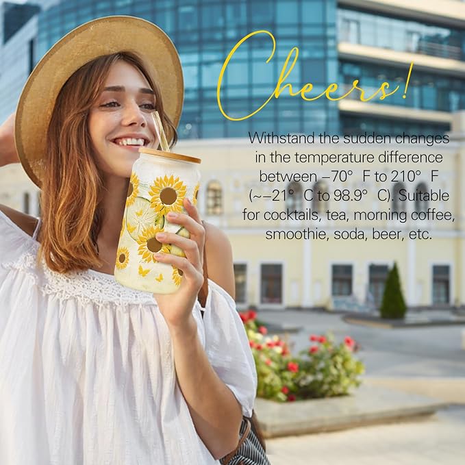 Birthday Gifts for Women Sunflower Gifts Get Well Soon, Sending Sunshine Gift - Image 3