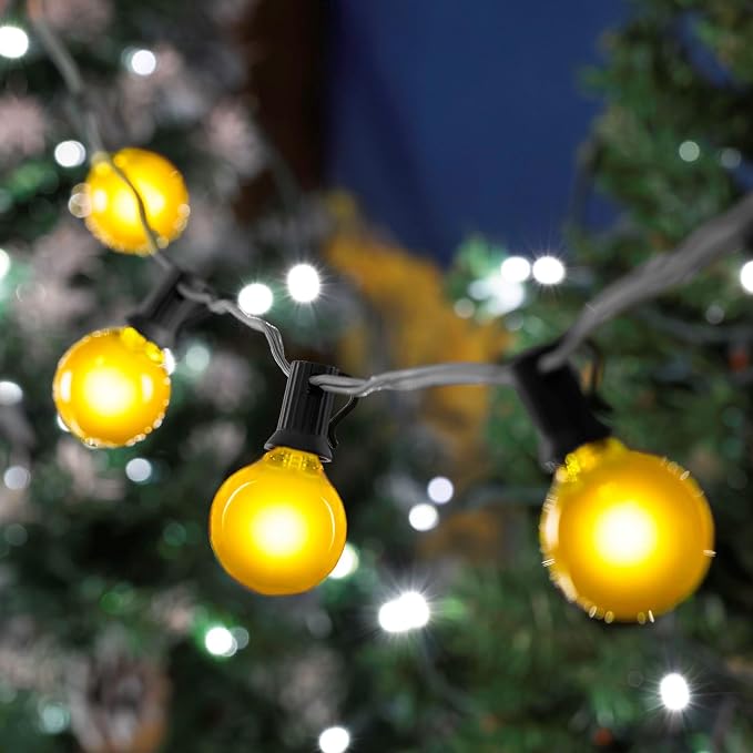 25 Foot G50 Outdoor Patio String Lights - Image 5