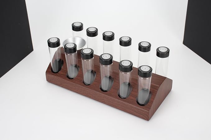 DIBTSA Coffee Bean Cellars, 12 Single Dose Espresso Beans Storage Container - Image 9