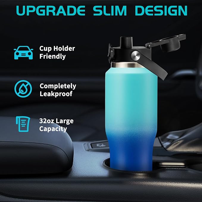 32 OZ Stainless-steel Insulated Water Bottles - Image 2