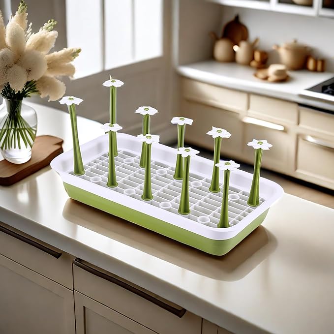 Removable Large Water Bottle Drying Rack, Vertical Bottle Drying Rack Kitchen - Image 7