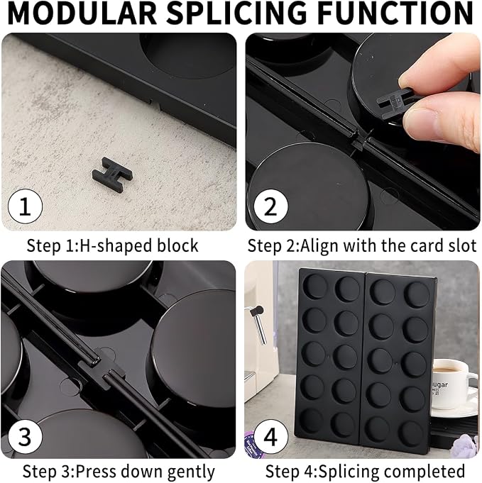 Berglander Coffee Pod Holder Drawer 20 K Cup, Coffee Capsule Organizer - Image 6