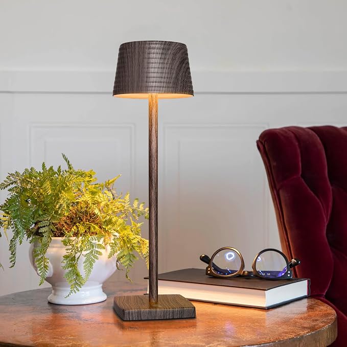 Cordless Rechargeable LED Table Lamps, 3 Color Touch Stepless Dimmable - Image 8