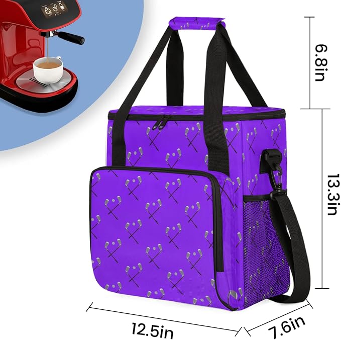 Golf Coffee Maker Travel Bag, Golf Large Carrying Storage Case Insulated - Image 2