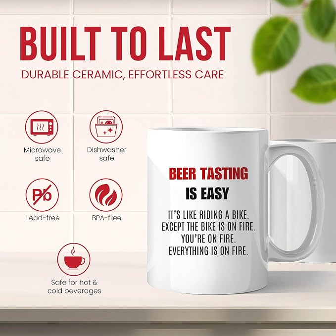 Beer Tasting Is Easy Mug - Image 4