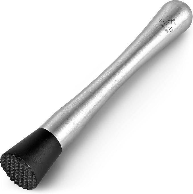 Zulay Stainless Steel Muddler for Cocktails by ZulayKitchen
