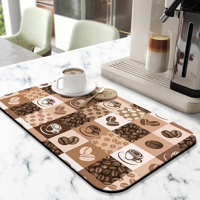 Super Absorbent Anti-Slip Silicone Dish Drying Mats - Image 2