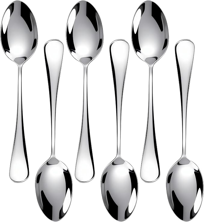 【6 PCS】 Demitasse Espresso Spoons, Stainless Steel Mini Coffee Spoons by aerzip