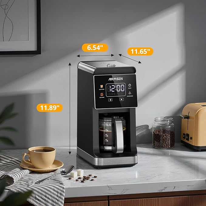 AIRMSEN Grind & Brew Coffee Maker - Image 2
