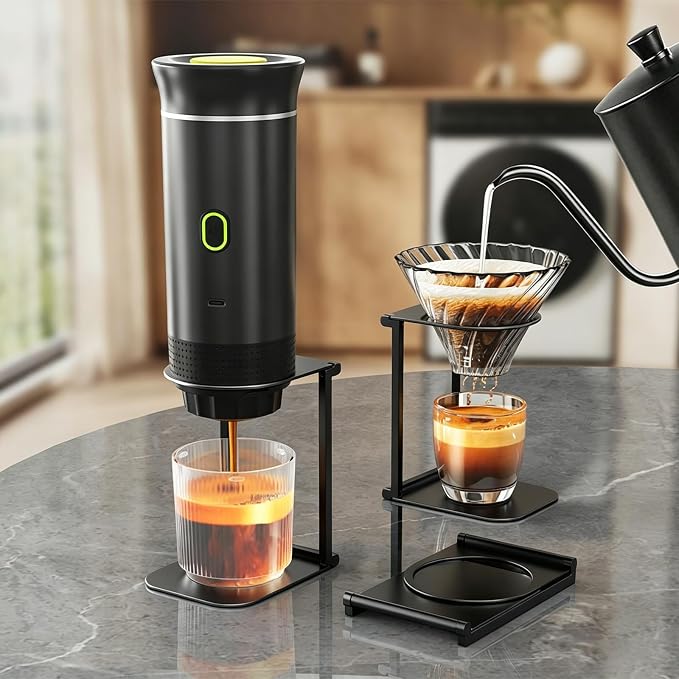 Portable Stand Compatible with Outin Nano, Premium Aluminum Alloy Coffee Maker - Image 3