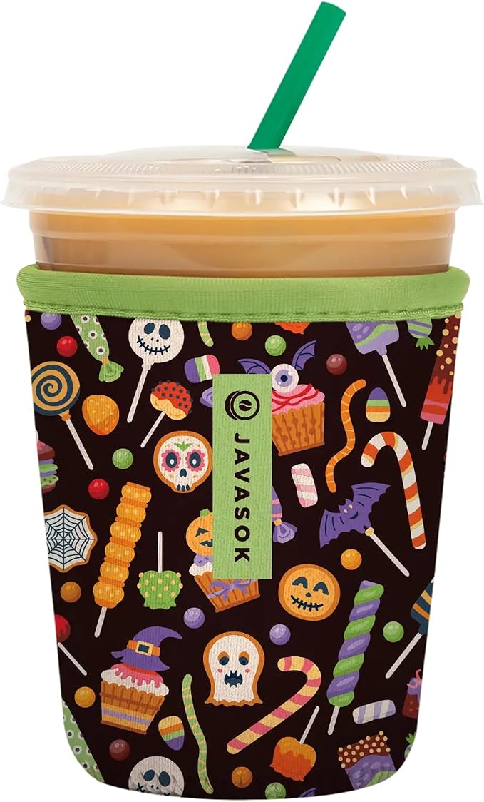 Sok It JavaSok Iced Coffee & Cold Soda Insulated Neoprene Cup Sleeve by SokIt