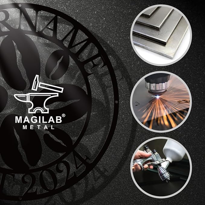 Custom Metal Coffee Bar Signs - Image 7