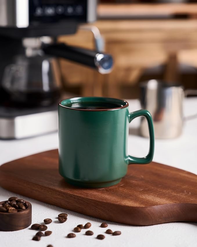 famiware Coffee Mugs Set of 6, Nebula 14oz Coffee Mugs, Ceramic Cup Set - Image 2