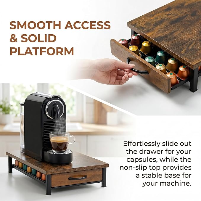 Coffee Pod Drawer, Holds 50 Capsules - Image 5