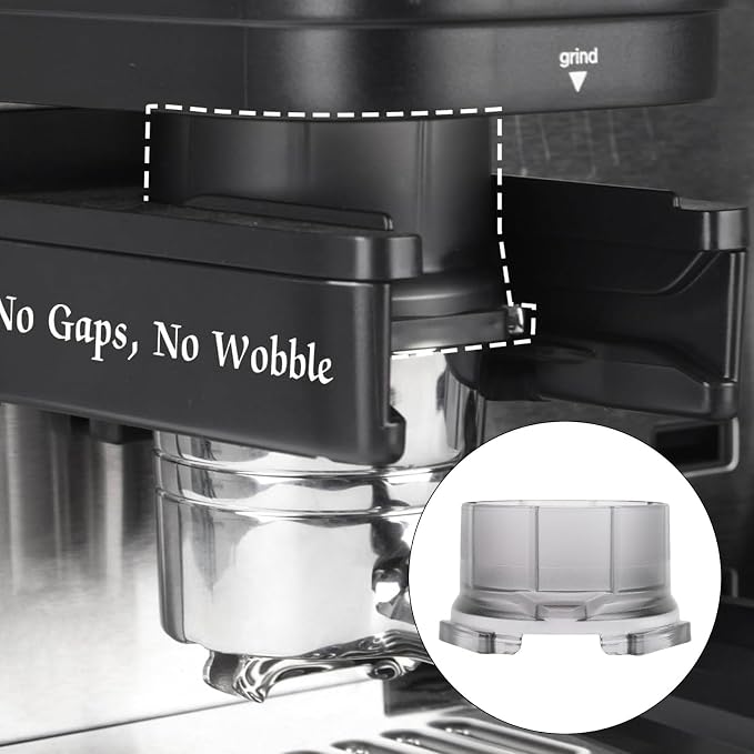 Pssopp Coffee Machine Portafilter Funnel, Good Tamping Assistance Easy to Use - Image 3
