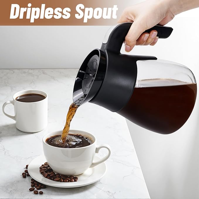10 Cup Coffee Pot Replacement for Ninja Coffee Maker CM401 CM371 CP301 CM300 - Image 4