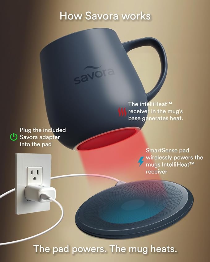 12oz IntelliHeat™ Coffee Mug | Barista’s Choice | Exclusive Wireless SmartSense - Image 2